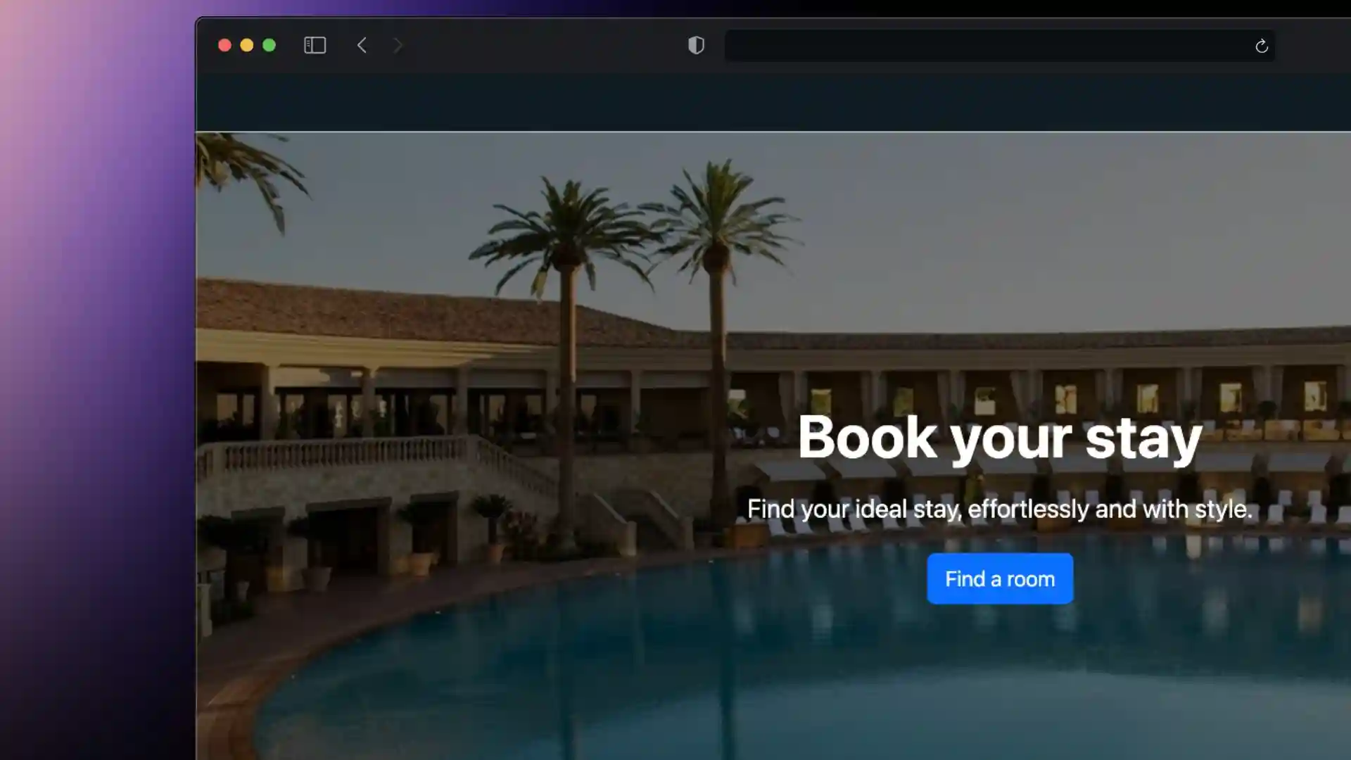 Hotel booking - Full Stack Project